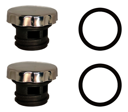 2x Tampas De Acabamento Do Dreno De Hidromassagem Em Inox 0