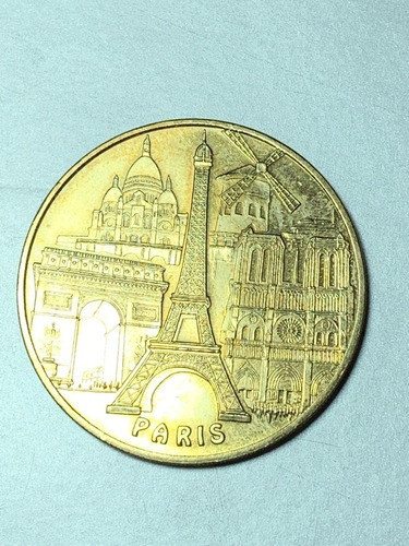 Robmar-paris Medalla N°12 Torre Eifeil Y Monumentos  Francia 0