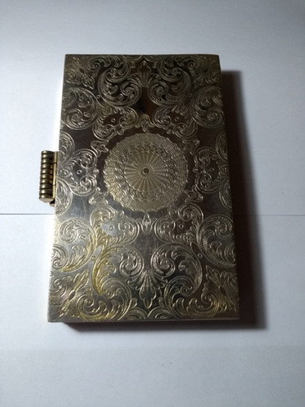Estuche De Maquillaje Metálico Antigüedad 0
