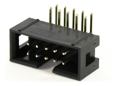 Conector Macho Idc 10 5x2 Cable Plano 90g Pcb 0