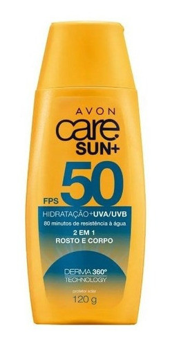 Protetor Solar Care Sun 2 Em 1 Rosto E Corpo  Fps50 120g - A 0