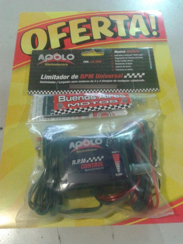 Limitador Rpm Universal De Corte Apolo Auto Moto Comp Cuot 0