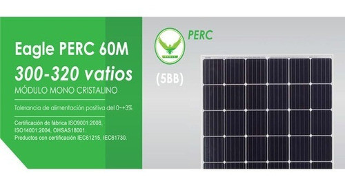 Panel Solar Jinko 315 Wp Monocristalino Ecosol 60 Celdas 1