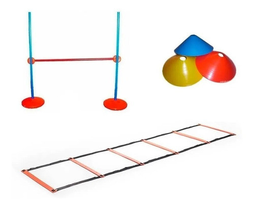 Valla + Escalera + Conos Set Kit De Coordinacion Cuerpos Did 0