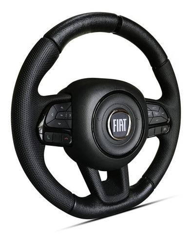 Volante Esportivo Preto Multifuncional Fiat Uno Fire 2011 1