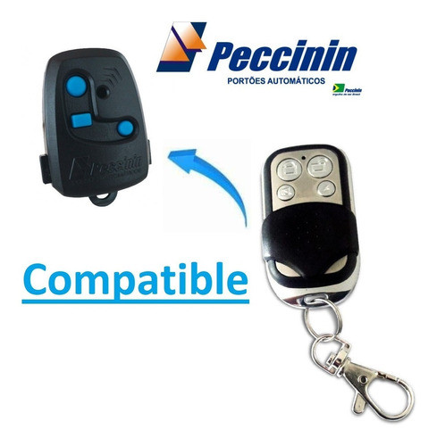 Control Remoto Peccinin Rossi Llavero Copiador Motor Porton 0