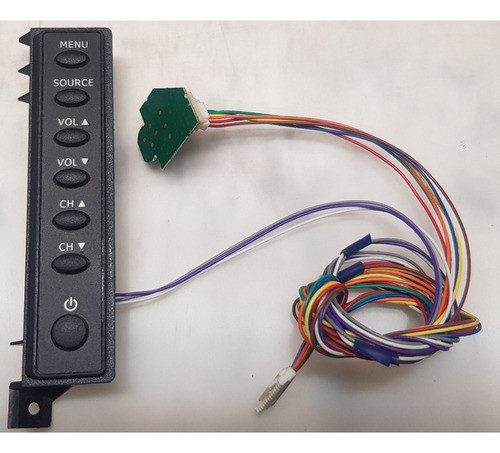 Botonera + Sensor Tv Bgh Ble3215rt 1