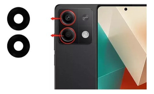 Vidrio Camara Lente Trasero Para Xiaomi Redmi Note 13 0