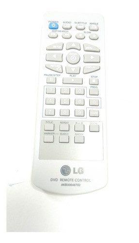 Controle Remoto Dvd LG Modelo Akb30648702 1