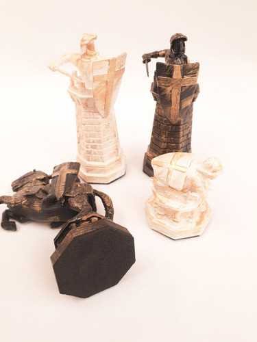 Ajedrez Harry Potter, 32 Piezas Sin Tablero 0