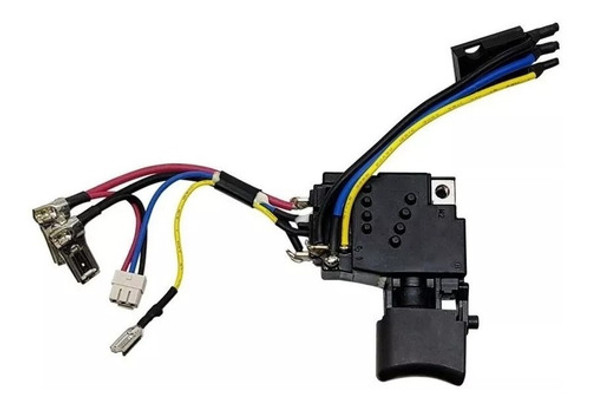 Interruptor P/ Parafusadeira Ddf458/ Dhp458 Makita Original 0 Interruptor P/ Parafusadeira Ddf458/ Dhp458 Makita Original 0