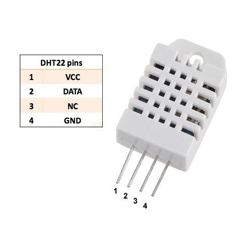 Sensor De Temperatura Y Humedad Dht22, Am2302 Arduino 1