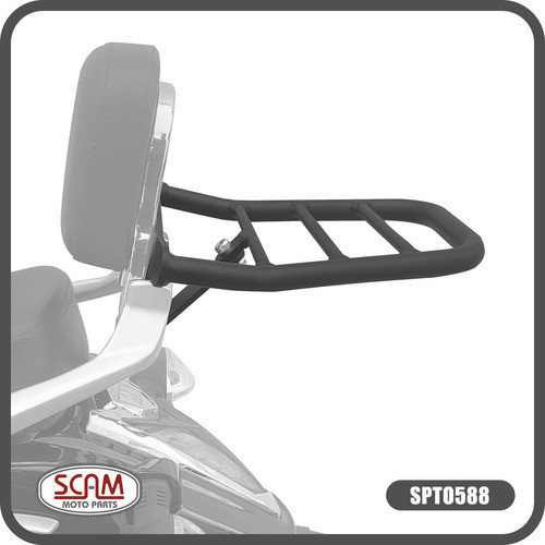 Suporte Para Baú/bauleto Bagageiro Superior Master Ride 150 1