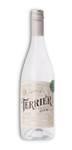 Terrier Wild Gin London Dry Destilado Caja X6u 750ml 1