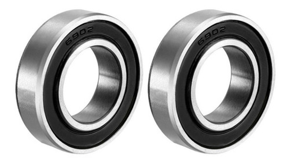 Rodamiento Rigido Uxcell 6902-2rs 15mm X 28mm X 7mm (2un) 0