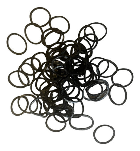 Gomitas Para Hacer Pulseras Reposición Color Negro / M11 1