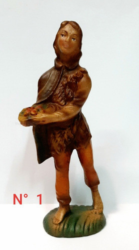 Navidad  - Figuras De Pastores Sueltas De 16 Cm - 6 Modelos 0