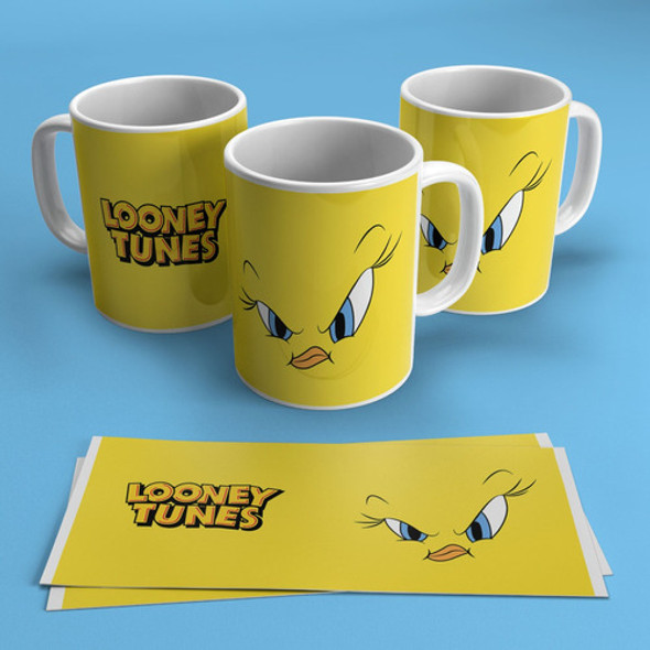 20 Plantillas Diseñostazas Looney Tunes Día Niño Sublimación 0