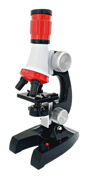 Microscópios Educacional Brinquedo Ópticos 100x A 1200x 1 Microscópios Educacional Brinquedo Ópticos 100x A 1200x 1