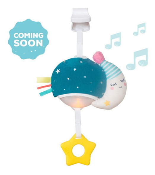 Colgante Musical Mini Luna Para Coche Y Silla Bebé  Taf Toys 1