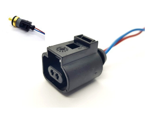 Conector Chicote Sensor Temperatura Fox Cross Fox 1j0919379a 0