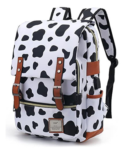 Ygr Mochila Para Computadora Portátil Vintage, Mochilas Para 0