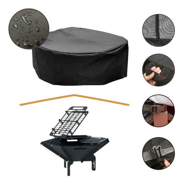 Funda Cubre Fogon Novecento Tromen Lona Pesada - Impermeable 0