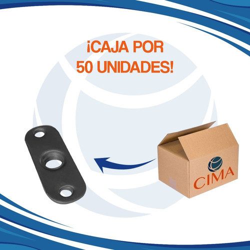 Base Regaton Rosca 5/ 16o/ Placa De 18mm X50 Unidades 1