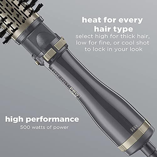 Cepillo Giratorio De Aire Caliente Infinitipro By Conair, 2 1