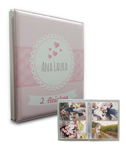 Album Azul Ou Rosa 360 Fotos 10x15 - Personalizado 0