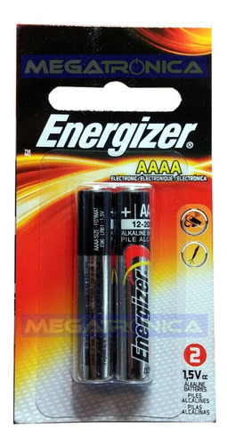 Pila Aaaa Energizer Cuadruple A Blister X 2 Unidades Envios 0