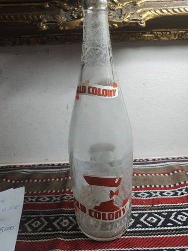 Antigua Botella De Old Colony 0