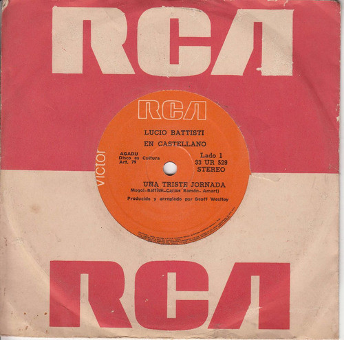 Lucio Battisti Una Triste Jornada Uruguay 7  Sung In Spanish 0