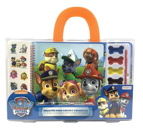 Maletin Crear Y Colorear Paw Patrol  Toy Spc09980 Loonytoys 0