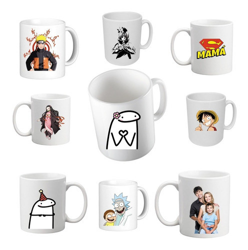 Tazas Personalizadas Diseño Anime Cumple Regalo Souvenir X30 1