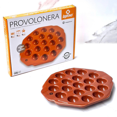 Provolonera Cerámica La Provo Terracota 25x21,5cm X 2,5cm H 0