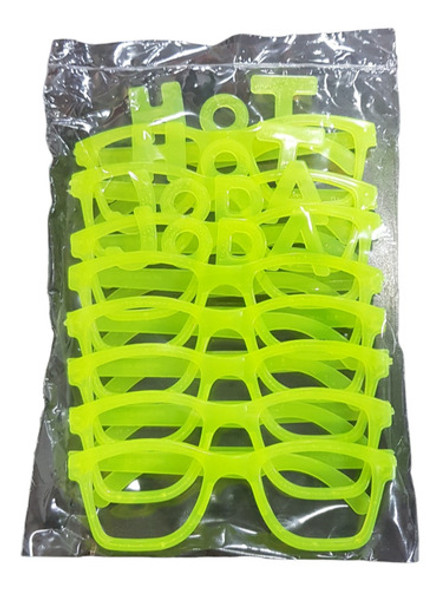 Anteojos Fluorescentes-carioca-fluo-cotillón-party - X 96 U 0