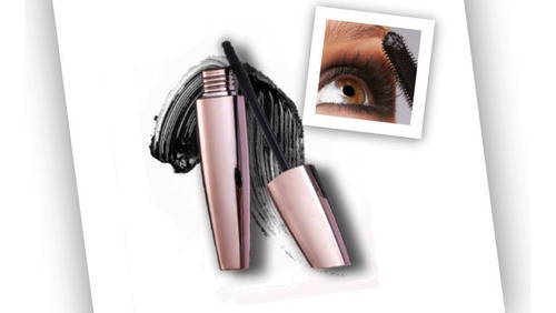 Kit 2 Mascaras Para Cílios E Necessaire - Hot Makeup 1