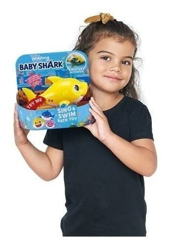 Paquete De 3 Juguetes De Baño Para Cantar Y Nadar De Tiburo 1