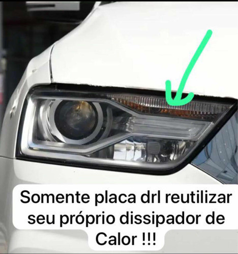 Placa Led Reator Farol Drl Xenon Audi Q3 2016 2017 1