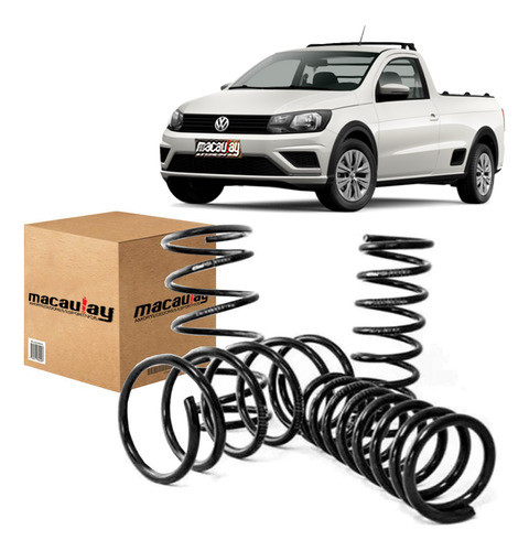 Jogo De 4 Molas Convencionais Vw Saveiro G5 Ate G8 - Oferta 0