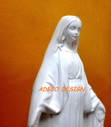 Virgen Milagrosa 0.40 Yeso Estatua 1