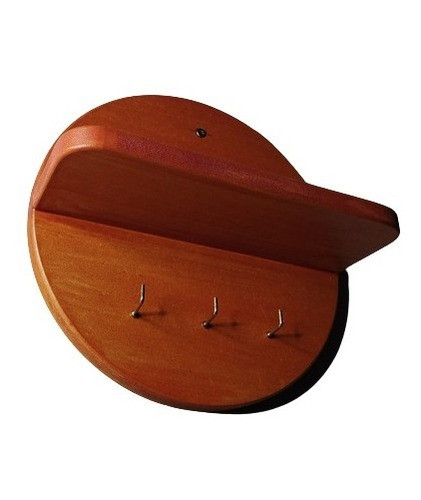 Portallaves Circular Cedro Minimalista 0