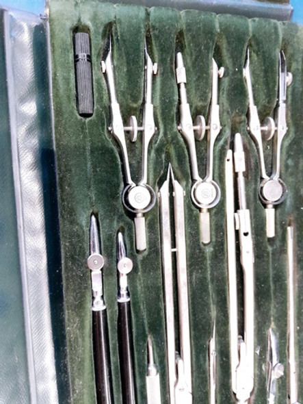 Antiguo Juego Compas Brevettato Italy Lutz Ferrando & Cia 1 Antiguo Juego Compas Brevettato Italy Lutz Ferrando & Cia 1