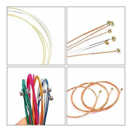 Kit De Accesorios De Guitarra Auihiay 58 Piezas Que Incluye 1