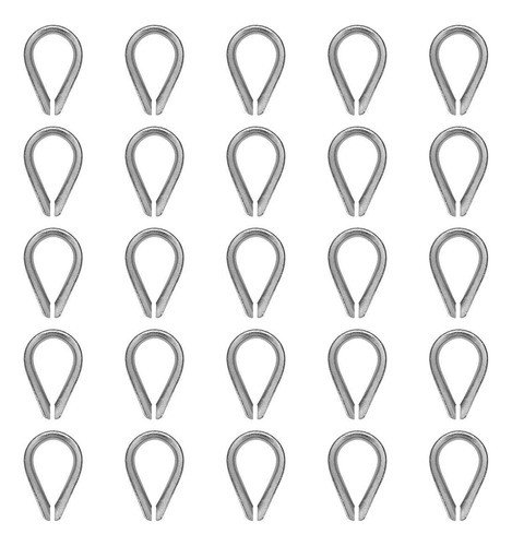 Sapatilha Cabo De Aço 1/4'' 8,0003 Com 25 Unidades - Nord 0