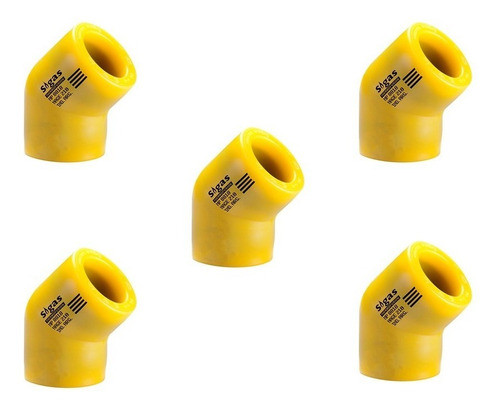 Kit Accesorios Sigas Thermofusion Codo 40mm A 45° X 5 Unid 0
