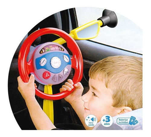 Mi Pequeno Conductor Volante Con Luz Y Sonido Ln3 6662 1