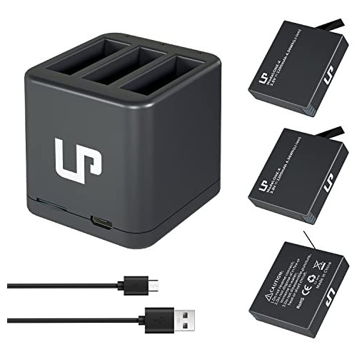 Baterias Y Cargador Triple Insta360 Lp 1200mah 0