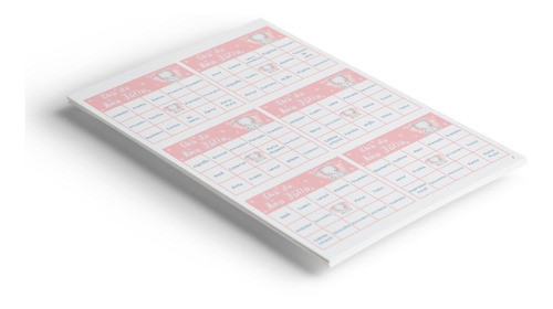 Baby Bingo Elefanta Para Chá De Bebê - 60 Cartelas Em Pdf 1